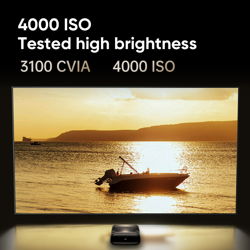 Home Cinema Ultra Short Throw Projector - Proyektor Laser JMGO O3 Ultra 4K