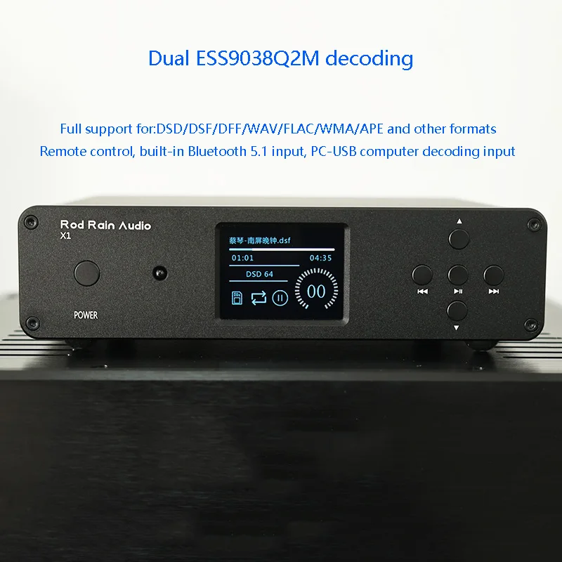 Home Cinema Samsung 5.1 - Pemutar musik Digital Bluetooth 5.1 DSD512