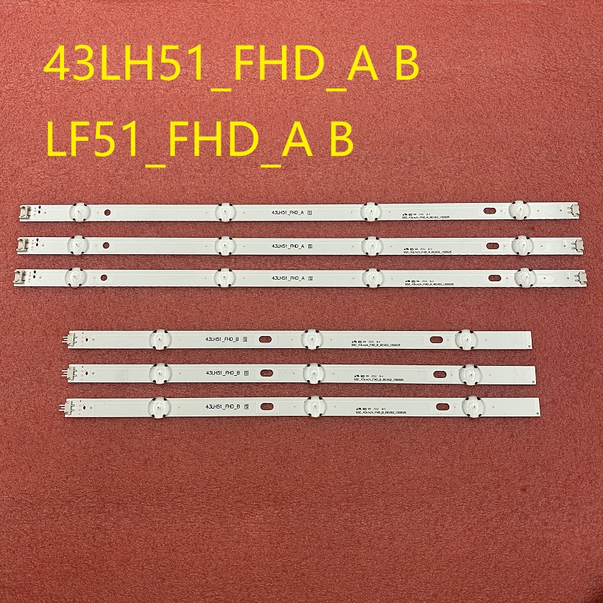 Ambient Light Strip Tv - Strip LED (6) untuk TV 434343lf5100