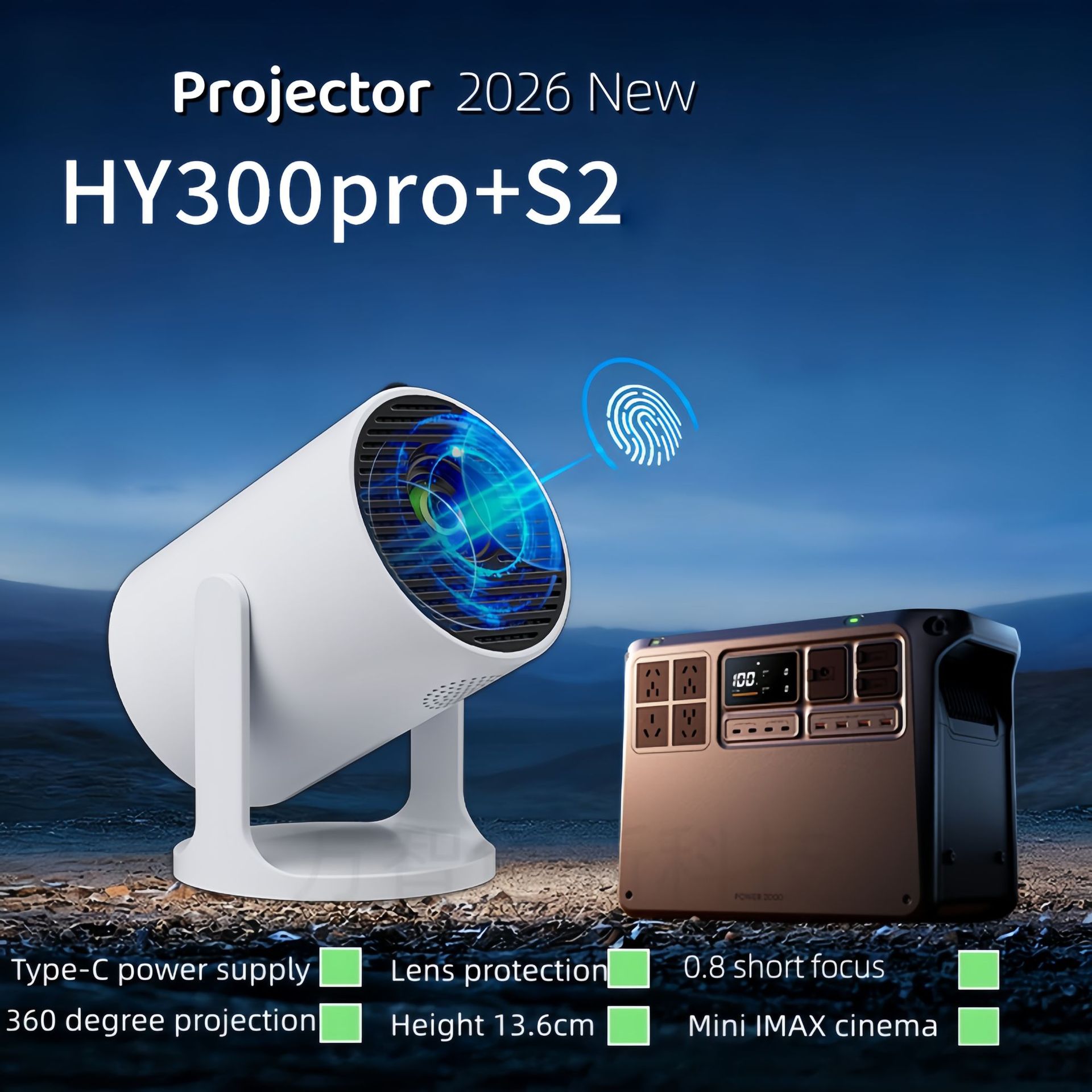Home Cinema Ultra Short Throw Projector - Proyektor Ultra Short Throw Pintar, Perangkat