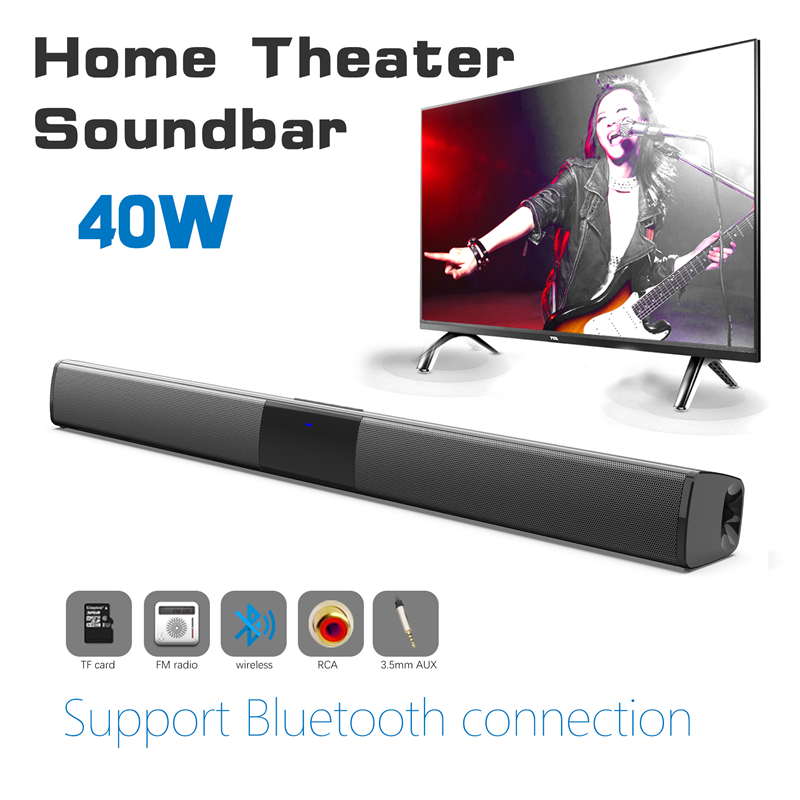 Home Cinema Hisense - 40W Speaker Soundbar 5.0 Bluetooth Nirkabel