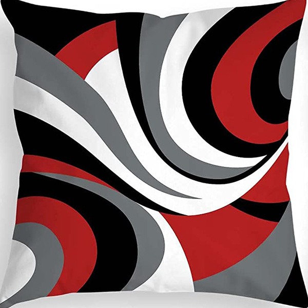 Recliner Sofa Cover - Sarung Bantal Lempar Geometris Abstrak Modern