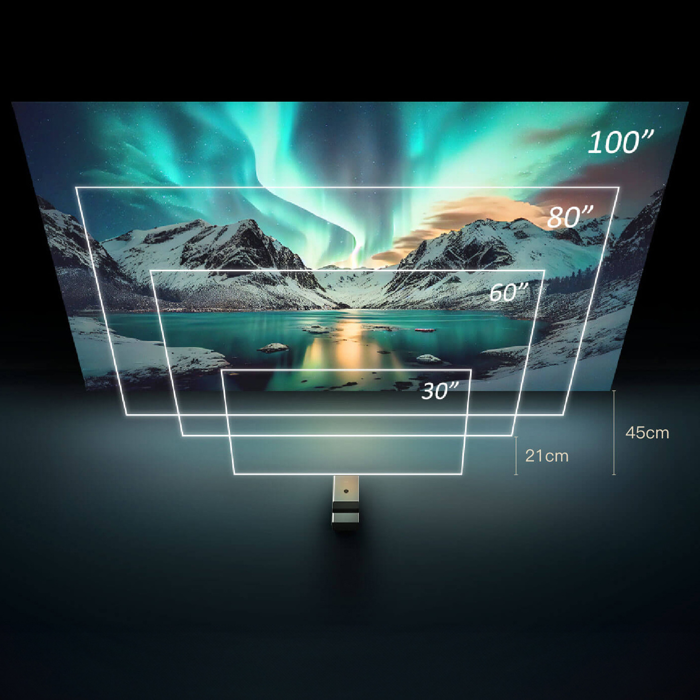 Proyektor Meja Portabel Mini Z - Home Cinema Ultra Short Throw Projector ulasan dan harga