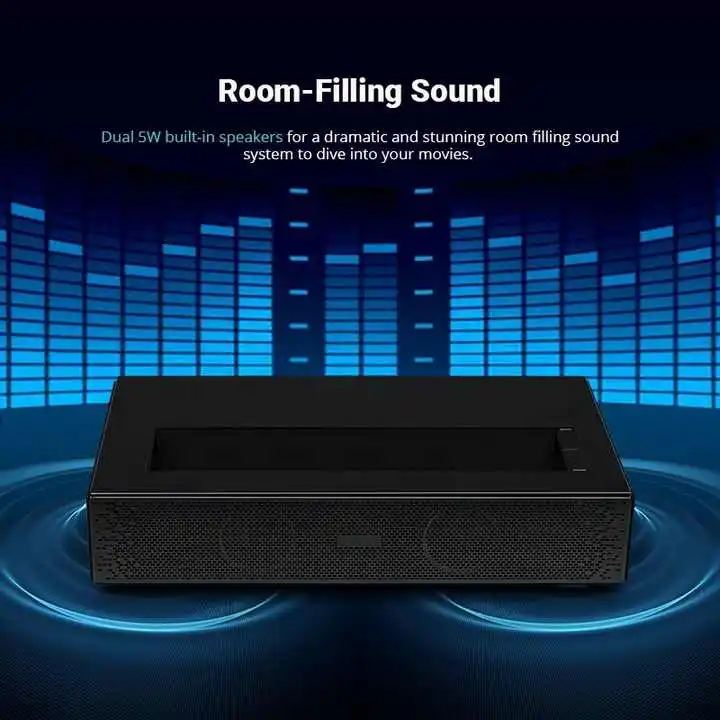 Proyektor Salange Terbaru D068 - Home Cinema Ultra Short Throw Projector ulasan dan harga