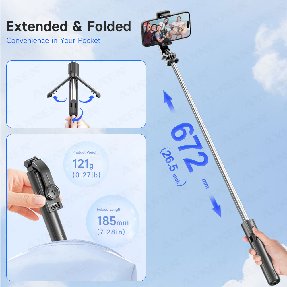 Tripod Tongkat Selfie dengan R - Smart Tv Stick ulasan dan harga