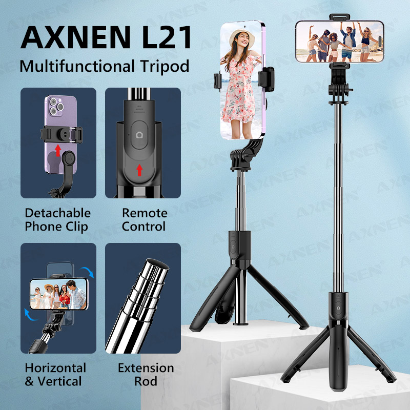 AXNEN L21 Tripod Ponsel Tongka - Smart Tv Stick ulasan dan harga