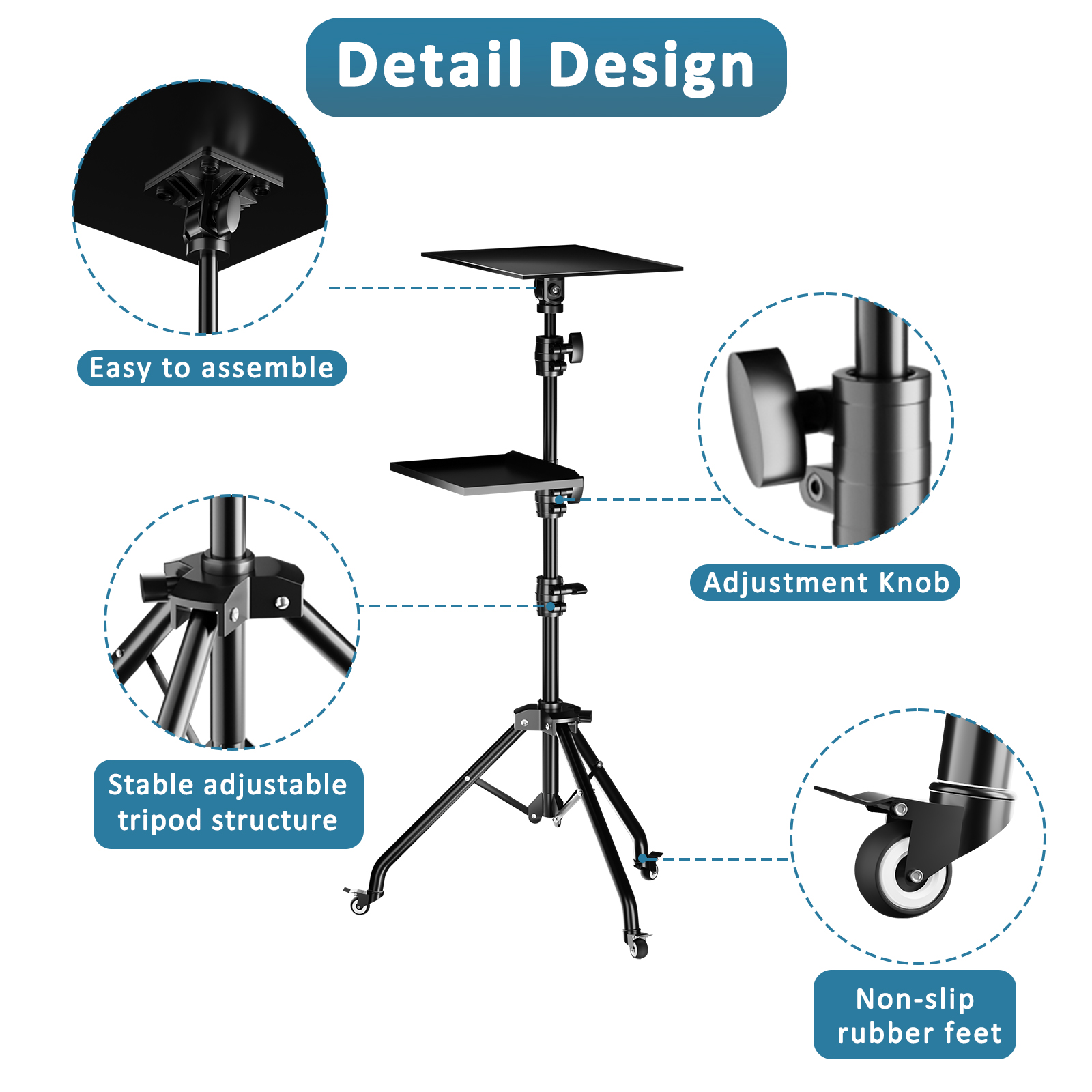 Statif Proyektor SH - Statif L - Projector Tripod Stand ulasan dan harga