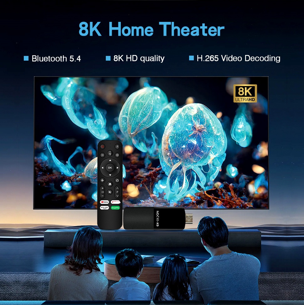 Stik TV Api Baru 4K OFBY K9 Al - Smart Tv Stick ulasan dan harga