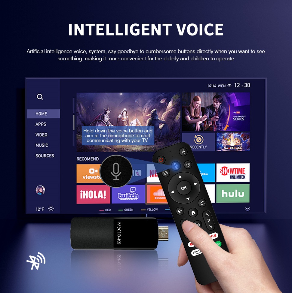 Stik TV Api Baru 4K OFBY K9 Al - Smart Tv Stick ulasan dan harga