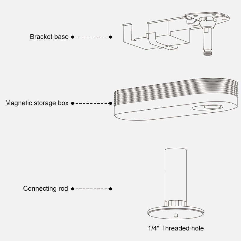 Penyangga Proyektor XGIMI Ceil - Projector Mount Ceiling ulasan dan harga
