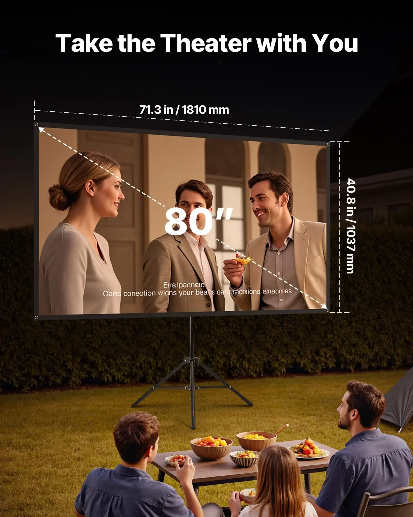Layar Proyektor Tripod Dengan  - Projector Tripod Stand ulasan dan harga