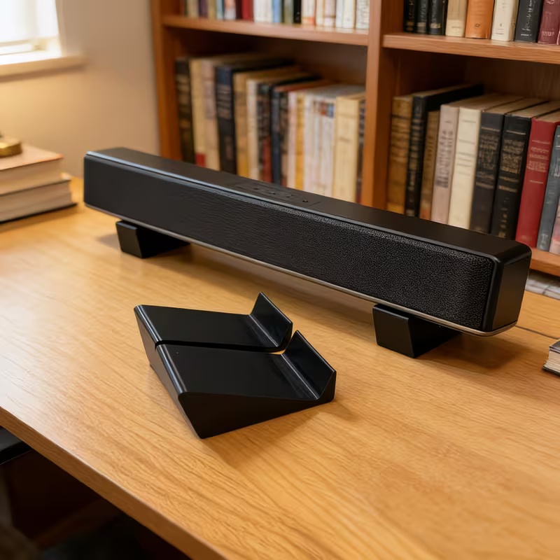 2 Buah Alas Dudukan SoundBar U - Home Cinema Equipment ulasan dan harga
