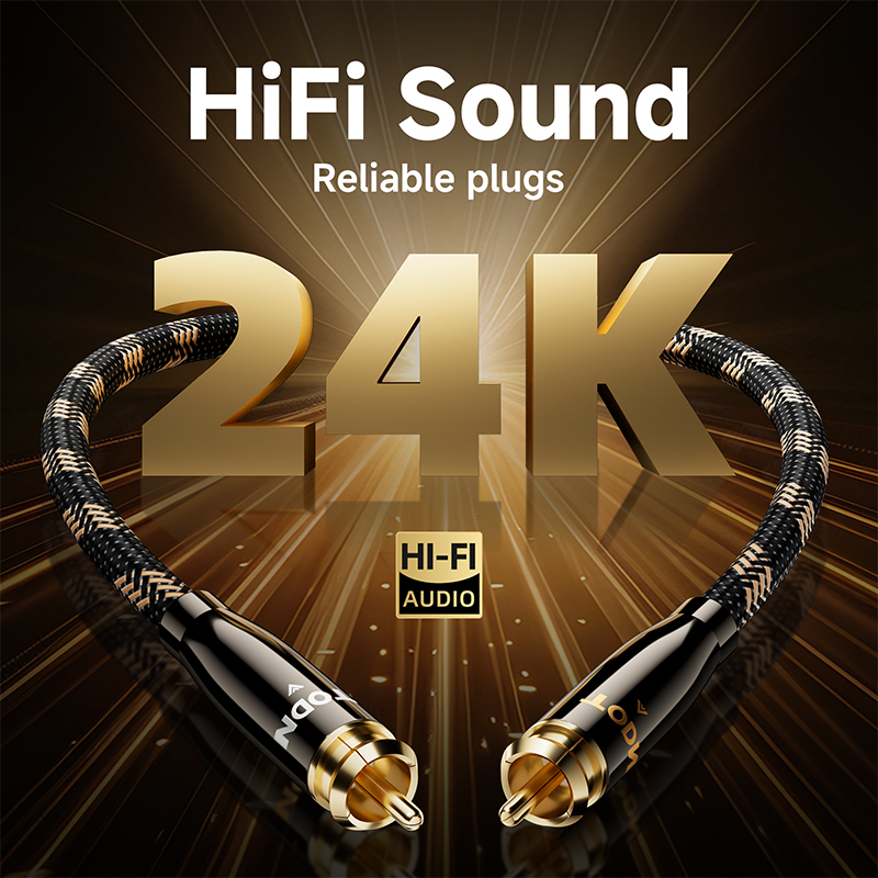 TODN Kabel RCA HiFi Stereo 3.5 - Home Cinema Equipment ulasan dan harga