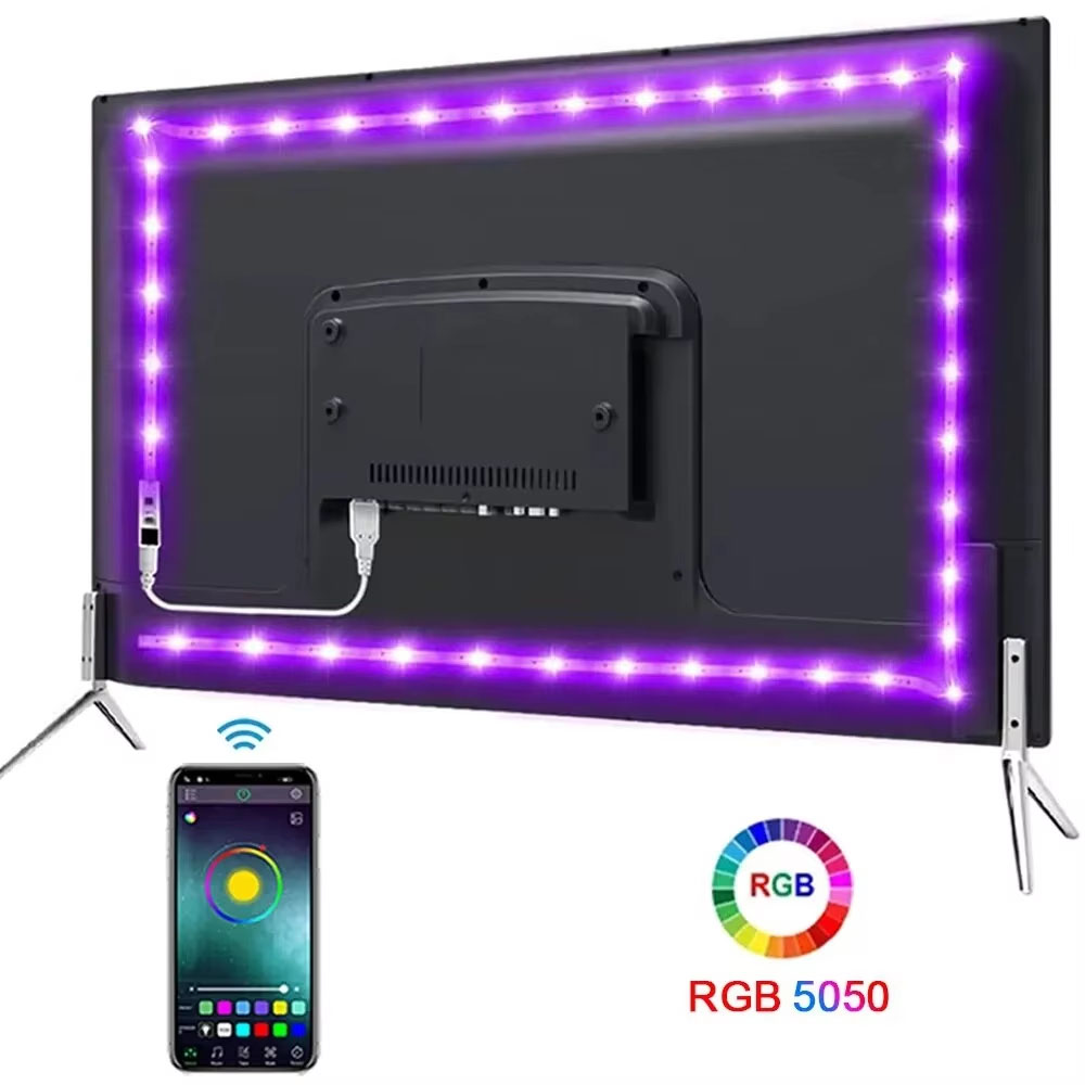 Lampu Strip Led USB DC 5V RGB  - Ambient Light Strip Tv ulasan dan harga