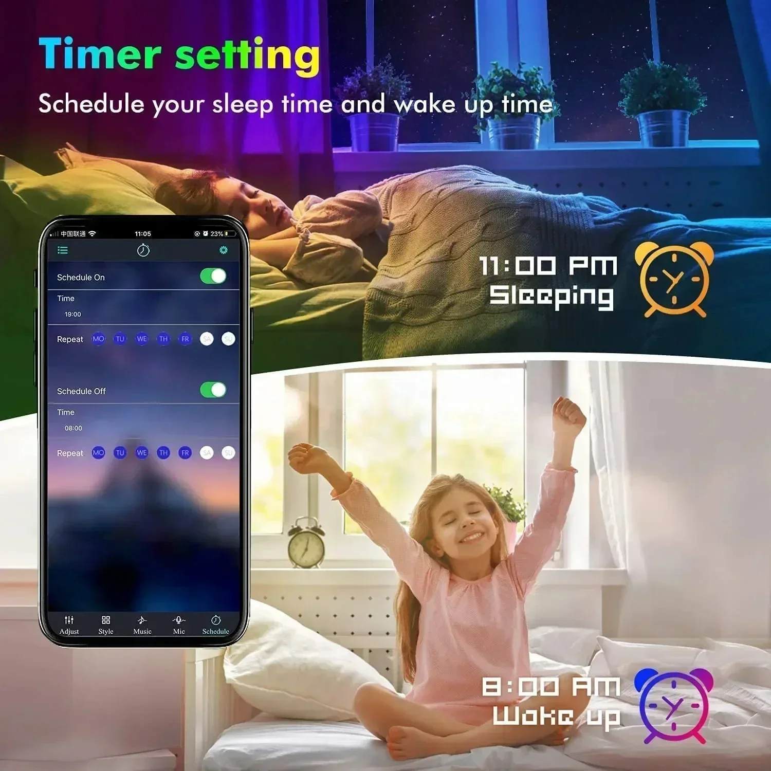 Lampu Strip LED RGB Pintar unt - Ambient Light Strip Tv ulasan dan harga