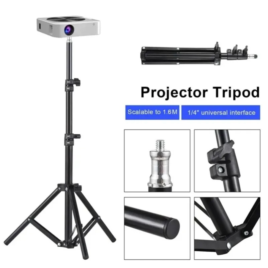 Braket Proyektor Dudukan Tripo - Projector Tripod Stand ulasan dan harga