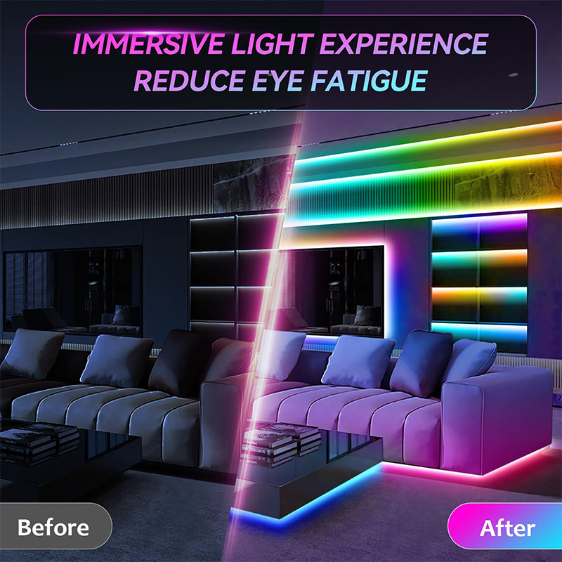 Strip LED RGB USB SMD3535 deng - Ambient Light Strip Tv ulasan dan harga