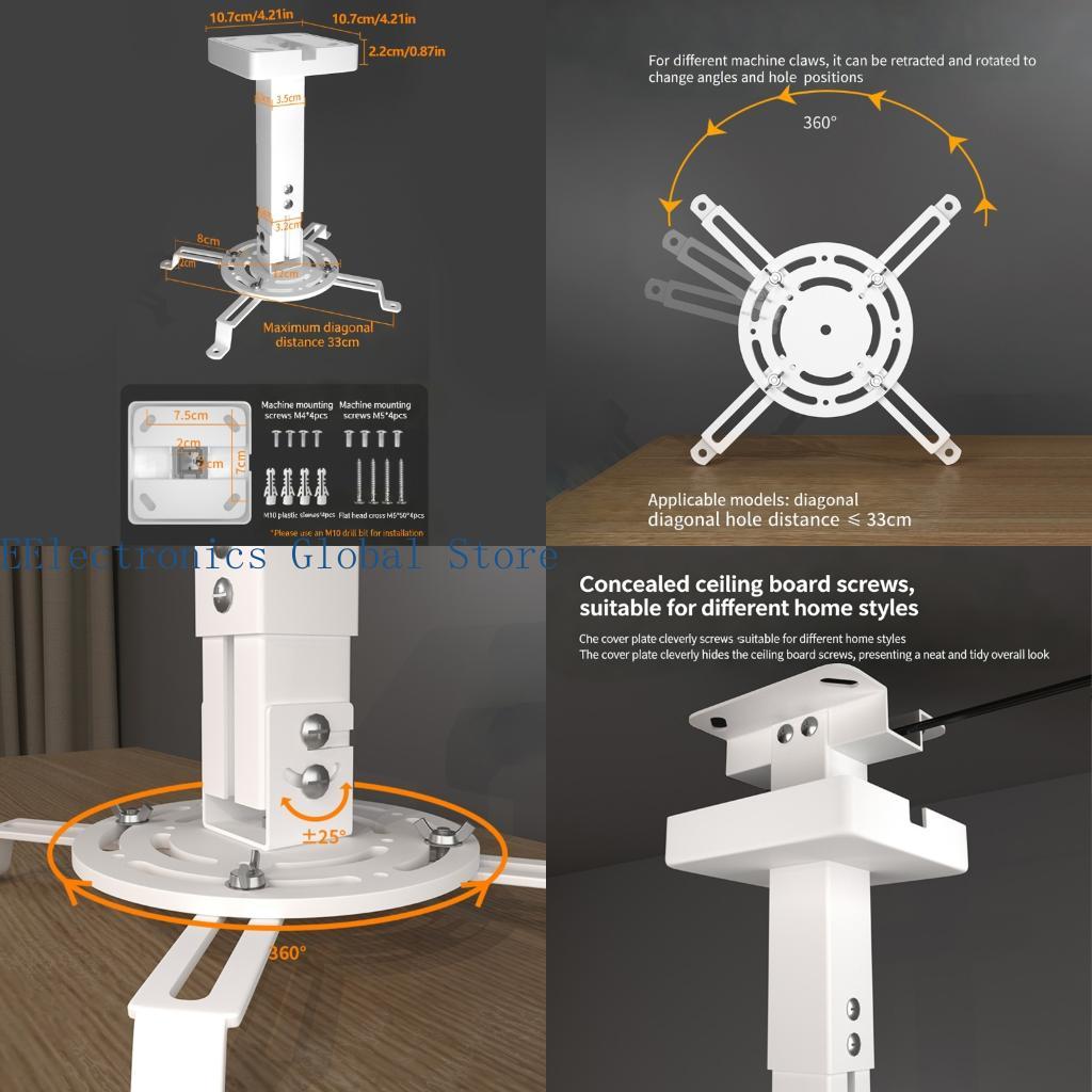 462B Gantungan Proyektor Fungs - Projector Mount Ceiling ulasan dan harga