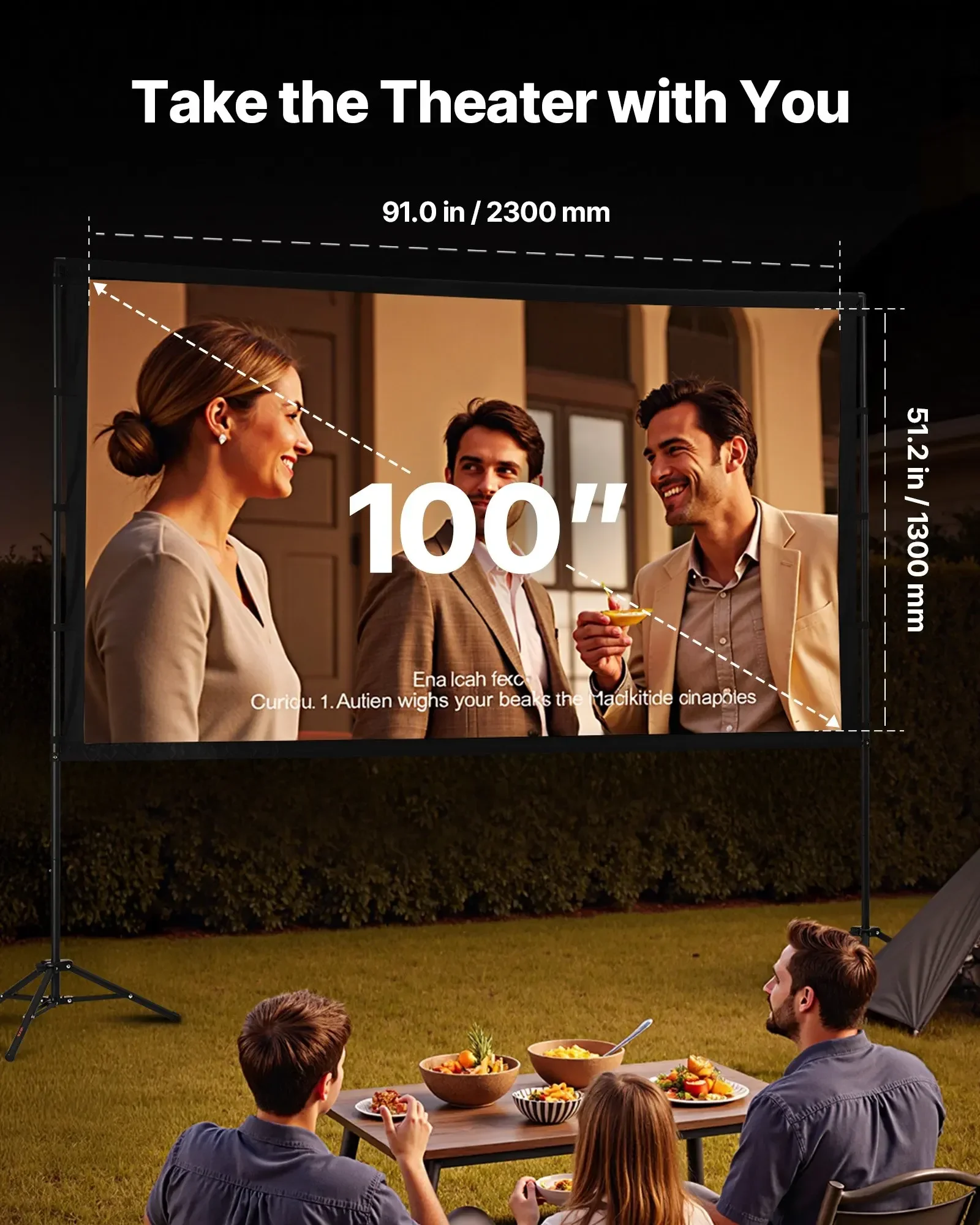 Layar Proyektor Tripod Dengan  - Projector Tripod Stand ulasan dan harga