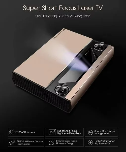 Proyektor Laser JMGO SA Ultra  - Home Cinema Ultra Short Throw Projector ulasan dan harga