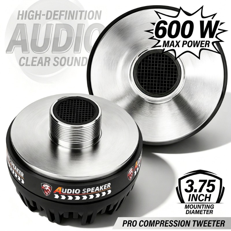 2 Buah Speaker Tweeter Titaniu - Home Cinema Equipment ulasan dan harga