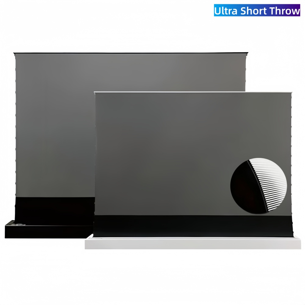 Layar Lantai Elektrik Bertegan - Home Cinema Ultra Short Throw Projector ulasan dan harga