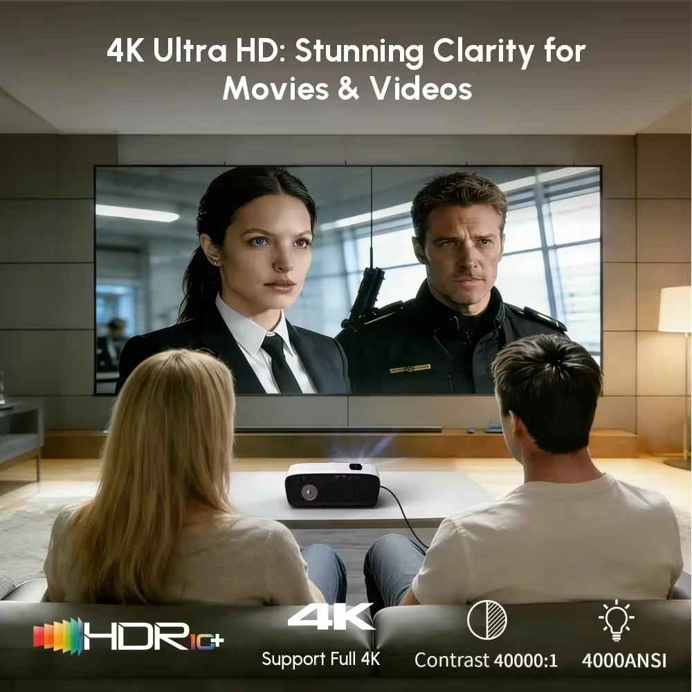 Proyektor NewA9S 4k Auto Fokus - Home Cinema Complet ulasan dan harga